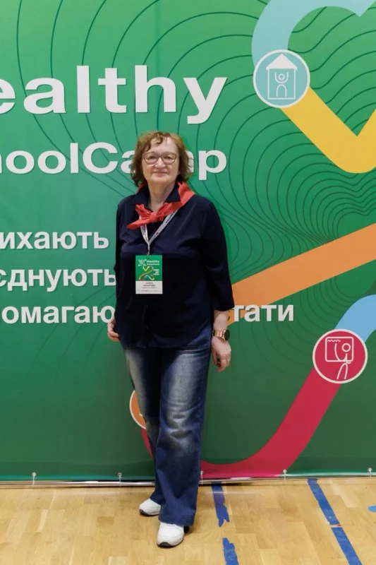 Наша викладачка учасниця Healthy School Camp 2026